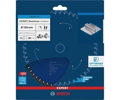 Bosch Expert for Aliuminio 165x20x1.8/1.3x54T
