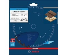 Bosch Expert for Wood 165 x 30 x 2,6 mm, 24T