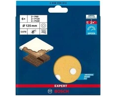 Bosch C470 švit popier. 125mm Kompl. 2x G60,120,240