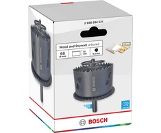 Gręžimo karūna su koteliu ir centr. Grąžtu Bosch 2608594531; 1/4''HEX; 68 mm; 30 mm