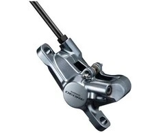 Brake caliper SHIMANO DEORE BR-MT6000 front/rear polymer sidabrinis