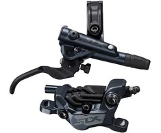Priekinis diskinis stabdys Shimano SLX BR-M7120 1000 mm, apytiksl. metalinis N04C su radiatoriumi.