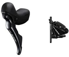 Brake set SHIMANO 105 BR-R7070, lever ST-R7020 front caliper BR-R7070 polymer + cooler set left