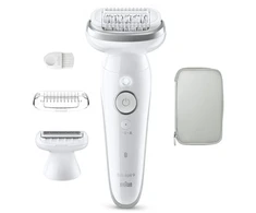 Braun - Silk·épil 9 Wet &amp; Dry Epilator - Sidabrinis