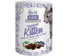 Kačių Skanėstai - Brit Care Superfruits Kačiukams 100 g