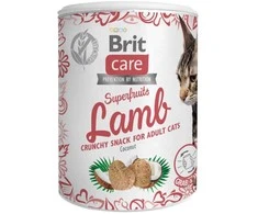 BRIT CARE Cat Superfruits Chicken skanėstai 100g