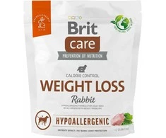 Šunų Maistas - BRIT Care Hipoalerginis Suaugusiųjų Svorio Metimas Su Triušiu 1kg