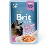 ĖDALAS KATĖMS BRIT STERILISED GRAVY 85G
