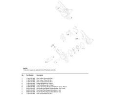 Diskinių stabdžių kaladėlės Sram ORGANIC/STEEL (POWERFUL) - 2vnt ROAD/ELIXIR/DB/LEVEL B1 (2020+) - OE MTB Pad