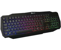 Klaviatūra C-TECH Arcus CZ/SK, spalvotas apšvietimas