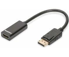 Adapteris AV C-Tech C-TECH adapteris Displayport prie HDMI, M/F