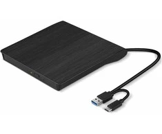 C-TECH išorinis DVD įrašymo įrenginys DVD-USB-AC, USB 2.0, USB A / C tipas