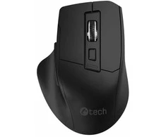 Pelė C-Tech pelė Ergo WLM-05, bezdrátowa, 1600DPI, 6 tlačítek, USB nano receiver, juoda