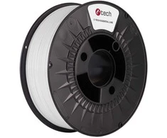 C-TECH spausdinimo gijos ESSENTIAL LINE, PETG, baltos, 1,75 mm, 1kg