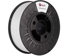 C-TECH spausdinimo gijos ESSENTIAL LINE, PLA, balta, 1,75 mm, 1kg