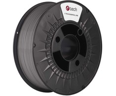 C-TECH spausdinimo gijos ESSENTIAL LINE, PLA, pilkos spalvos, 1,75 mm, 1kg