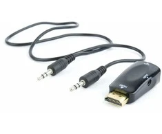 C-TECH HDMI į VGA garso adapteris, M/F