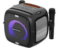 C-TECH repro Impressio Qubis, vakarėlis, 80W, 2x mikrofonas