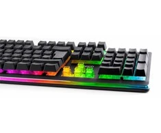 Klaviatūra C-Tech C-TECH klaviatūra gaming półmechaniczna Iris (GKB-08), casual gaming, CZ/SK, tęczowe pašvietimas, USB