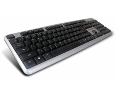 Klaviatūra C-TECH KB-102 USB slim, sidabrinis