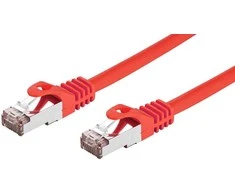 C-TECH kabelio pataisos laidas Cat6, FTP, raudonas, 1m