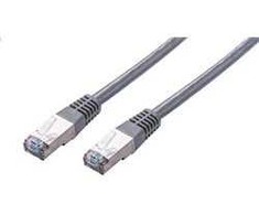 C-TECH kabelis patchcord Cat5e, FTP, pilkas, 2m
