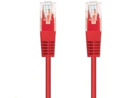 C-Tech C-TECH pataisymo laidas Cat5e, UTP, raudonas, 0,25 m