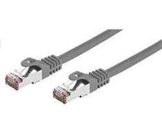 C-TECH kabelis patchcord Cat6, FTP, pilkas, 5m