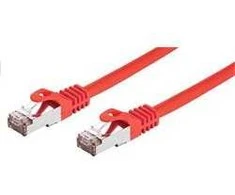C-TECH kabelio pataisos laidas Cat6, FTP, raudonas, 0,25 m