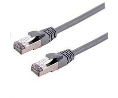 C-TECH kabelio sujungimo laidas Cat6a, S/FTP, pilkas, 10 m