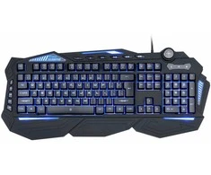 Klaviatūra C-Tech C-TECH klaviatūra SCORPIA V2 (GKB-119) žaidimams CZ/SK 7 kolory podświetlenia programowalna juoda USB