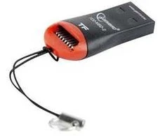 C-TECH kortelių skaitytuvas UCR-01, USB 2.0 TYPE A, micro SD