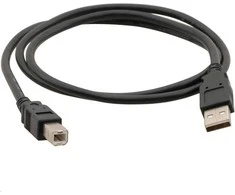 USB kabelis C-Tech USB-A - USB-B 3 m Juodas (BC- USB2AB- 3-B)