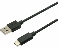 C-Tech C-TECH USB laidas, USB 2.0 AM į USB-C (AM/CM), 2m, juodas