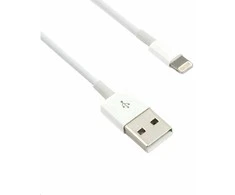 USB kabelis C-Tech USB-A - Žaibas 2 m Balta (BB- APL-20W)