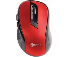 Pelė C-Tech WLM-02, juodas and red