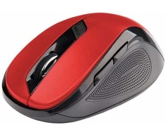Pelė C-Tech WLM-02, juodas and red