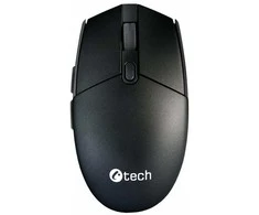 C-TECH pelė WLM-06S, belaidė, 1600 DPI, 6 mygtukai, juodos-grafito spalvos, tyli