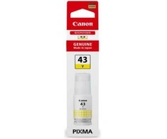 Kasetė rašaliniams spausdintuvams "canon" originalus rašalas gi-43 y, geltonas, 3700p, 4689c001, "canon pixma g540, g640