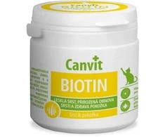 Canvit Biotin papildai katėms odai ir kailiui, N100, 100 g
