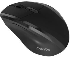CANYON pelė OnClick 17 Ergonomic 6 buttons 1600DPI Wireless Juodas