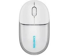 CANYON pelė OnClick 24 BT/ Wireless Transparent/Juodas