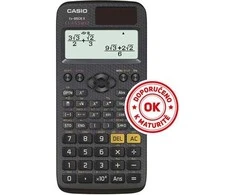 Skaitmeninis Skaičiuotuvas - CASIO FX-85CEX 379 Funkcijų Baterija/Saulės Energija 77x166mm Juodas