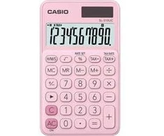 Skaičiuotuvas - Casio SL-310UC, 10 Skaitmenų Ekranas, Rožinis