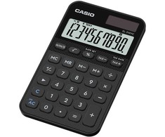 Casio skaičiuotuvas SL 310 YC BK, juodas, 10 vietų, dvigubas maitinimo šaltinis