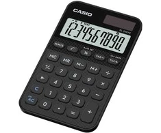 Casio skaičiuotuvas SL 310 YC BK, juodas, 10 vietų, dvigubas maitinimo šaltinis
