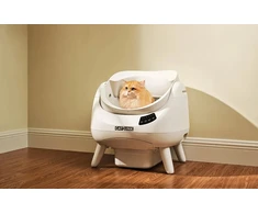 Catlink Open X Smart Self-Cleaning Cat Litter Box (Baltas)