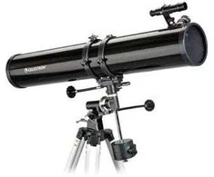Teleskopas Celestron PowerSeeker 114EQ 45x juodas taikiklis
