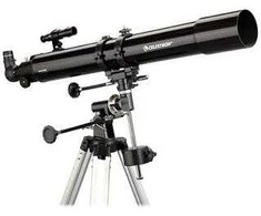 Teleskopas - Celestron PowerSeeker 80EQ 225x Juodas