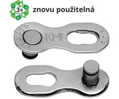 KMC Missing Link grandinės užraktas, 10 greičių, 2 vnt